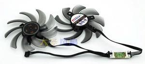 FOR for GTX1080 Graphics card cooling fan FDC10H12S9-C 12V 0.35A Pitch 3.9CM Diameter 8.5CM