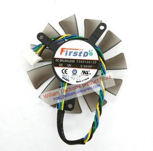 FOR FD6010U12D DC12V 0.30A 4Lines for Graphics card cooling fan