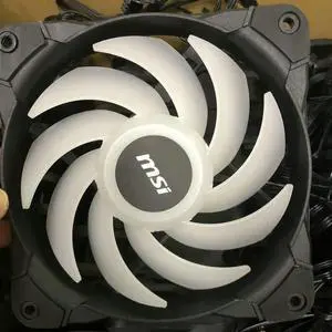 FOR 12025L DC12V 1.0 120*120*25mm 12cm Computer Box Cooling Fan with RGB