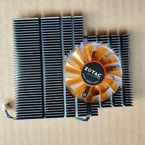 FOR Radiator Cooler for Graphics Card Cooler Fan Pitch 53x53MM