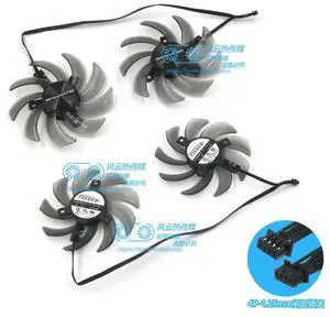 FOR for GTX1660 GTX1660Ti RTX2060 RTX2070 Video Graphics card Cooling fan FDC10H12S9-C Two Fans