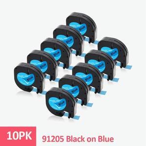 FOR 5-10pk 91201 91202 12267 label for 12mm 91204 91205 label tape 91200 91203 for LT-100H label maker