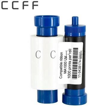 FOR Compatible MA1000K-UV invisiable blue in 1000 prints use in Enduro3E Rio Pro Card Printer