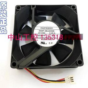 FOR Inverter Fan CA2164H01 MMF-08J24SS CP1 DC24V 0.20A 80*80*25MM