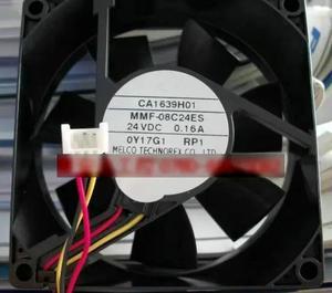 FOR Inverter Cooling Fan CA1639H01 MMF-08C24ES RP1 DC24V 0.16A 80*80*25MM