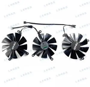 FOR Cooling Fan for INNO3D RTX4080 RTX4080S RTX4090 RTX4090D iCHILL X3 Graphics Video Card