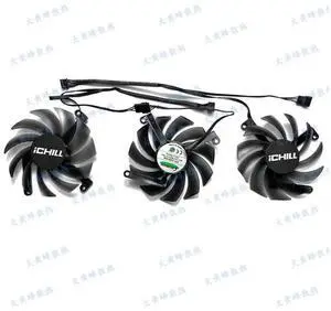 FOR for INNO3D RTX3070ti RTX3080 RTX3080ti RTX3090 iCHILL X3 X4 Video Graphics Card Cooling Fan CF-12915S