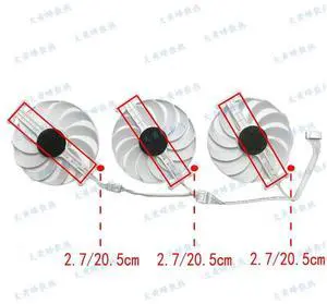 FOR Fan for RTX3070 RTX3080 RTX3090 Graphics Video Card