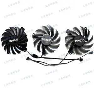 FOR for INNO3D RTX4070 RTX4070ti X3 Video Graphics Card Cooling Fan CF-12910S CF-12915S
