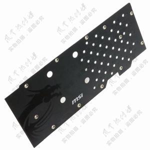 FOR for R9 390/R9 390X Video Card Backplate with Mounting Screws