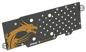 FOR for GTX970 Video Card Backplate V316 VER:1.0 1.1 1.3 100ME with mounting screws