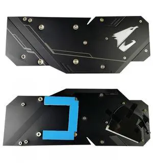FOR BackPlate for RTX2080 RTX2080ti RTX2060 GAMING Graphics Video Card with Mounting Screws