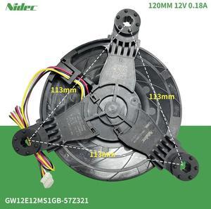 FOR GW12E12MS1GB-57Z321 Dc12V 0.18A for Refrigerator Cooling Fan