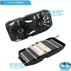 FOR Cooler for GTX1050Ti RX470 RX570 RX580 DUAL Graphics Video Card