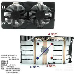 FOR Cooler for Inno3D GTX1660Ti Graphics Video Card
