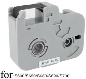 FOR Line machine S600 S650 S680 S700 S750 S700E ribbon RS-80B RS-102B black white ribbon