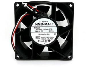 FOR 3615RL-05W-B59 DC24V 0.93A 90*90*38MM 3Lines for Inverter cooling fan
