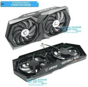 FOR for RX6600XT RX6700XT RTX3060 RTX3060Ti GAMING X Graphics Card Cooling Fan