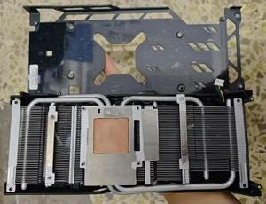 FOR Radiator Cooler Shell Fans for RX6700XT Graphics Video Card with BackPlate