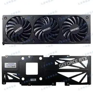 FOR Radiator Cooler for Inno3D RTX3080 RTX3080ti X3 Black Graphics Video Card Backplate