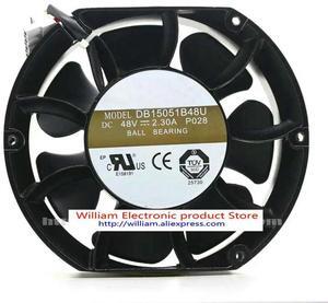 FOR DB15051B48U 150*150*51MM 15cm 48V 2.30A Dual Ball Telecom Power Supply Fan