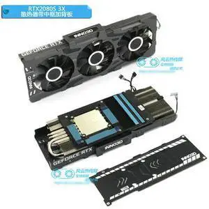 FOR Radiator Cooler for INNO3D RTX2080Ti 2X RTX2080S 3X Graphics Video Card