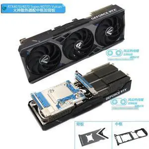 FOR Cooler Radiator for RTX4070 Super RTX4070Ti Graphics Video Card