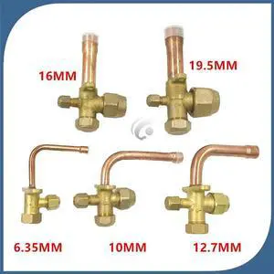 FOR 3 way 4 way service valve for Air conditioning fitting reverse high and low pressure air conditioner release valve