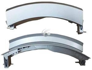 FOR 1PCS washing machine Drum washer door handle 9000389973 9000534076 silvery color