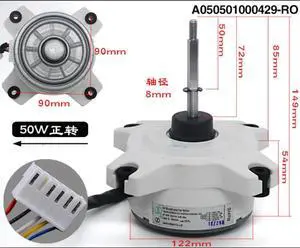 FOR Air conditioner machine motor RD-310-54-8 A050501000429-RO YMAP050BK01Z2 54W 50W Motor fan