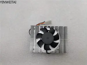 FOR Fan For LDM5010S DC5010MB1 AV-F5010MB YY5010H12B DC 12V 0.05A Diameter 47MM hole distance 26MM 4-wire mainboard cooling fan