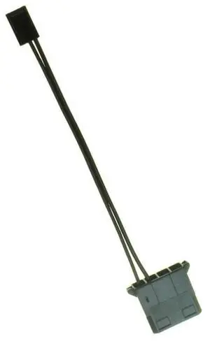 FOR 1Pcs IDE to 3 Pin Fan Power Cable Molex D Plug Power to 3 Pin Con tor Computer PC Cooling Convertor Cable