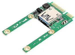 FOR Mini PCI-E to USB3.0 Adapter Card PCIe to USB 3.0 Adapter, Suitable for Notebook Computers