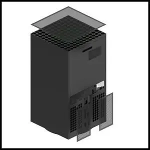 FOR 1Set Cooling Fan Filter Dustproof Cover for Series X Gaming Console Dust Cover Game Host Dustproof for Series