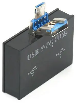 FOR USB Hub Adapter Converter Male To Twin Charger Dual 2 Port for PC Computer Accessories USB 2.0 Splitter Hub 2 Ports,A