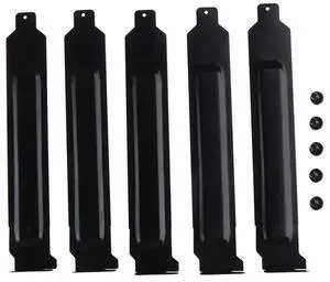 FOR 5PCS Metal PCI Slot Covers Bracket with Screws Full Profile Expansion Dust Filter Blanking Plate for PCI Slot