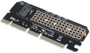FOR M.2 Nvme SSD NGFF To PCIE 3.0 X16 Adapter M Key Interface Card Suppor PCI Express 3.0 X4 2230-2280 Size M.2