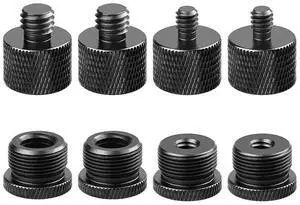 FOR Microphone Stand Mic Boom Arm Set,Mic Thread Adapters-5/8 Female to 3/8 Male 5/8 Female to 1/4 Male Etc.