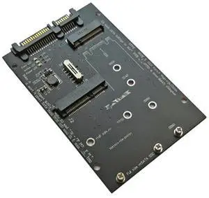 FOR M.2 NGFF MSATA SSD To 2.5 Inch SATA 6.0Gbps 2 In 1 Adapter Converter Card Support PC Laptop Diagram