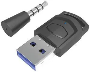 FOR Gaming Audio Headset Adapter For PS//5 PS//4 Game Console Headset 5.0 Audio