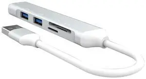 FOR USB HUB 3.0 USB-A Hub Splitter 5 Port USB3.0 with TF/SD Card Reader High Speed Data Transfer for Laptop Computer A