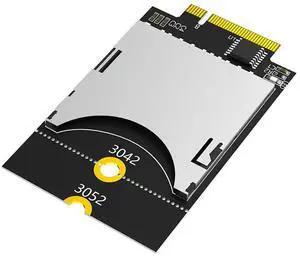 FOR Version SD Card To NGFF Key B Adapter(Supports USB Bus, Not SATA Bus)