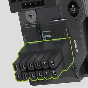 FOR ATX3.0 12V WR 12+4 16Pin PCIe5.0 450W Power Supply Cable Adapter 180 Degree Con tors for RTX 4090 4080 4070,Black STD