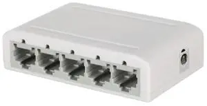 FOR 5 Port Gigabit Data Switch,Network Hub,Desktop Ethernet Splitter,Plug & Play Shielded Ports Fanless Quiet Mini Portable