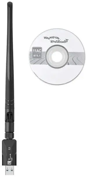 FOR High Speed 1300Mbps WiFi Network Card USB3.0 5.1 2.4G 5GHz Dual Band for PC