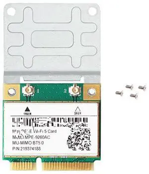 FOR 2033Mbps Mini-PCIE Card 9260AC 2.4G/5GHz BT 5.0 Wlan WiFi Card Dual Band 802.11Ac Laptop Deskktop for 10/11