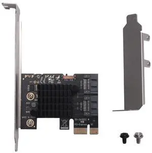 FOR PCIe to SATA 3.0 6G SSD Adapter PCI-E PCI Express X1 Controller Expansion Card Riser Add on Card Card