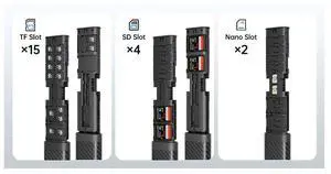 FOR 10-In-1 USB C HUB 4K 30Hz Docking Station Type C to HDMI-Compatible RJ45 Ethernet PD100W for Book Phone