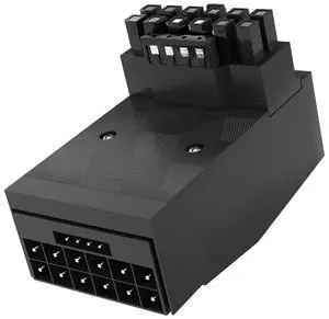 FOR 12VHRWR 600W 5.0 Graphics Card 12+4Pin Con tor 90 Degree Adapter ATX 3.0 16Pin Male to Female Power Supply Adapter(B)