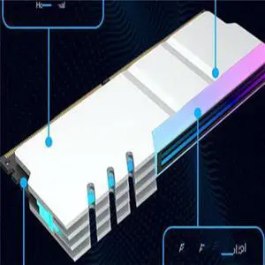 FOR Computer DDR4 DDR5 5V ARGB Sync Memory Radiator PC RGB Colorful RAM Heatsink Cooler Cooling Shim Armor Silver White
